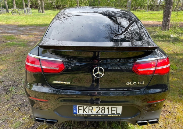 Mercedes-Benz GLC cena 279900 przebieg: 48212, rok produkcji 2018 z Krynki małe 781